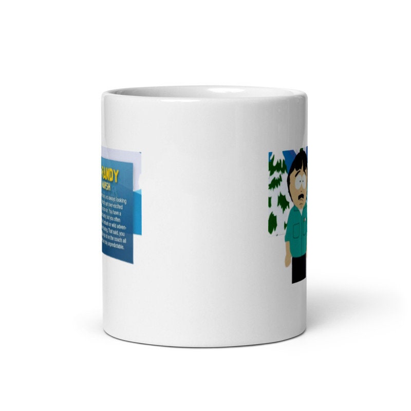 southpark randy marsh  ,handmade southpark mug,southpark gifts,marsh  mug,90s coffee mug,ceramic coffee mug