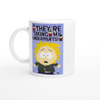 Southpark butters they taking my underpants respect my authoriath,handmade southpark mug,southpark gifts,cartman mug,90s cartoon