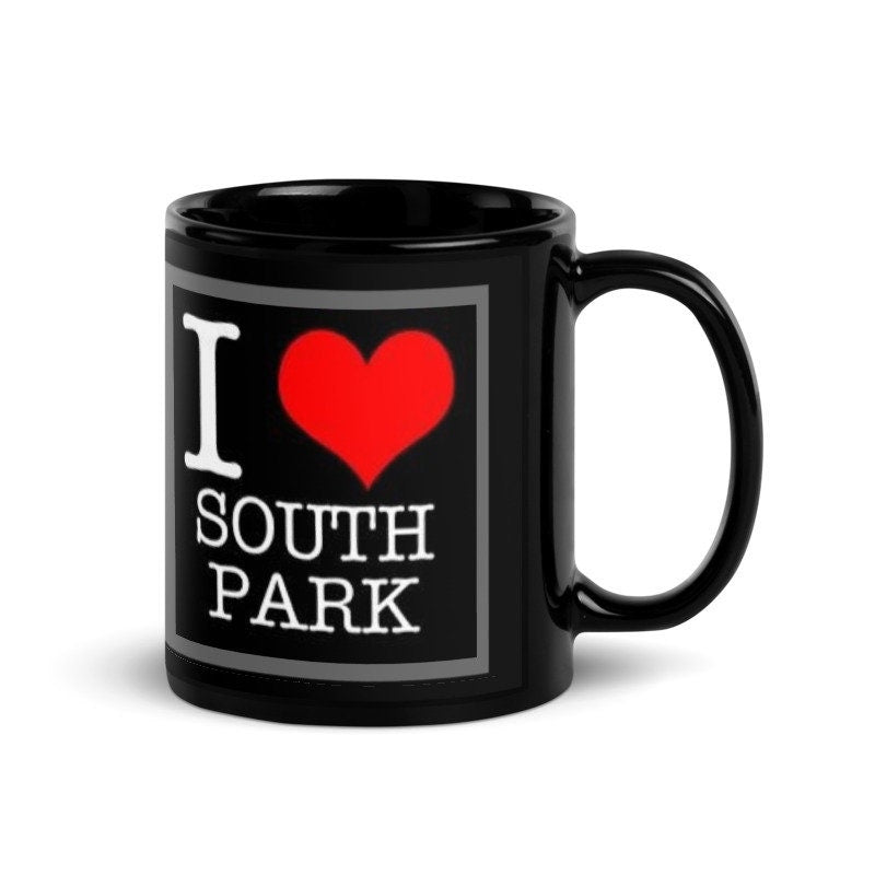 southpark i love  mug ,handmade southpark mug,southpark gifts,cartman mug,90s cartoon mug,coffee mug gift,ceramic mug gifts
