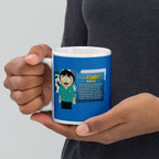 southpark randy marsh  ,handmade southpark mug,southpark gifts,marsh  mug,90s coffee mug,ceramic coffee mug