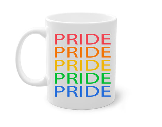 pride mug ,rainbow cup,rainbow mug,ceramic mug，tea mug，gay coffee mug，coffee cup，Pride,Pride anniversary,Pride gifts，LGBT gift，