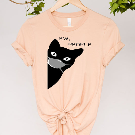 ew people black cat   shirt  ,retro black cat shirt  ,cat lover Gifts ,gift for cat owner
