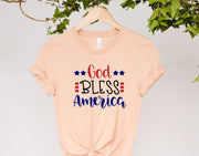 4th of July god bless america shirt  , USA  Independence Day shirt