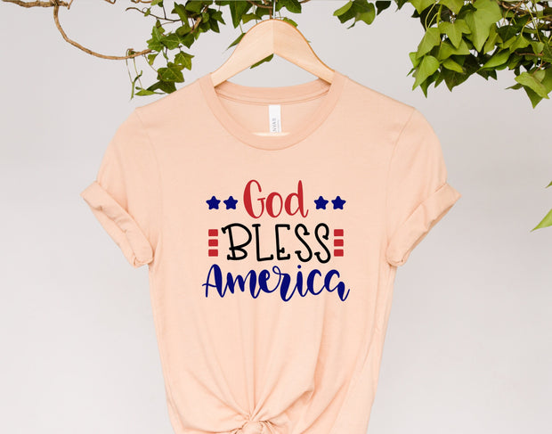 4th of July god bless america shirt  , USA  Independence Day shirt