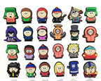 South Park Croc Charms,30pcs j Kids Shoe Charms, Croc Compatible Charms, Cartoon Croc Charms, Hoop Croc Charms,30pcs  Jibbitz Croc Charms