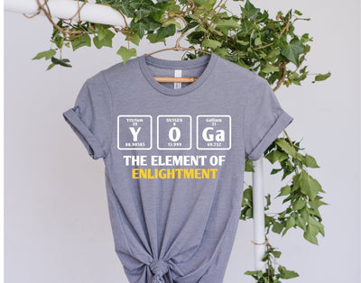 yoga elements yoga T-Shirt, Meditation Shirt, Yoga Shirt, Yoga Lover Gift, Yoga Gift, Spiritual Shirt, buddhism