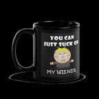 southpark butters mug ,you can suck my wiener ,friends mug ,90s animated cartoon mug , southpark mug gift,90s mug,