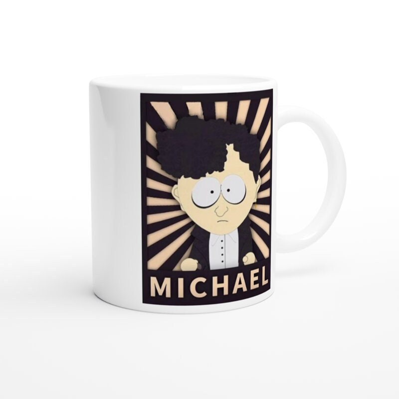 southpark michael mug , friends mug ,90s animated cartoon,southpark mug gift,90s mug