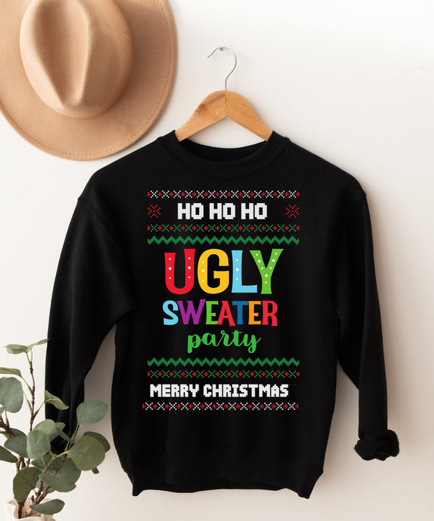 This is my ugly xmas  sweatshirt ,Too Cute  for ugly  Sweater, christmas jumper ,Funny Christmas sweater ,xmas sweater,ugly  xmas sweatshirt