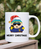 eric cartman cop respect my authoriath,handmade southpark mug,southpark gifts,cartman mug,90s cartoon mug,ceramic coffee mug gifts
