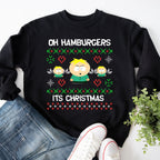 southpark xmas sweatshirt , butters southpark christmas themed shirt,ugly christmas sweater , southpark gift ,