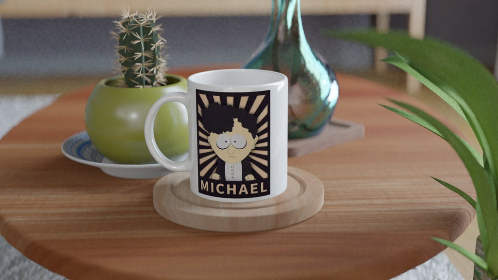 southpark michael mug , friends mug ,90s animated cartoon,southpark mug gift,90s mug