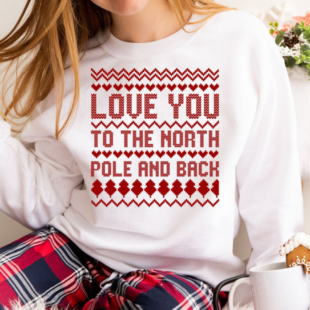 This is my ugly xmas  sweatshirt love you to north pole, Sweater,mama christmas jumper,Funny Christmas sweater,xmas sweater,ugly sweatshirt