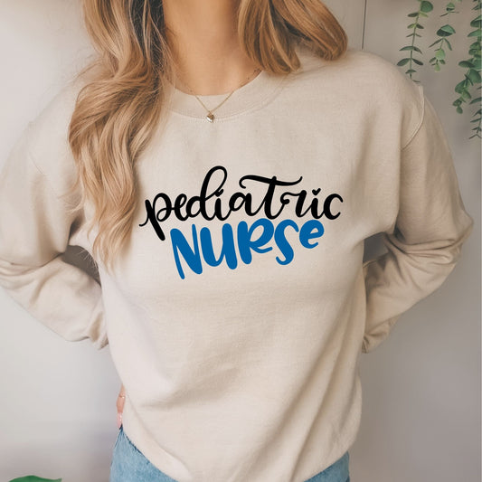 Pediatric Nurse Sweatshirt ,nurse  sweatshirt ,PEDS Nurse Sweats,Nursing Sweatshirt, gift for nurse, nurse girlfriend gift.,medical asst