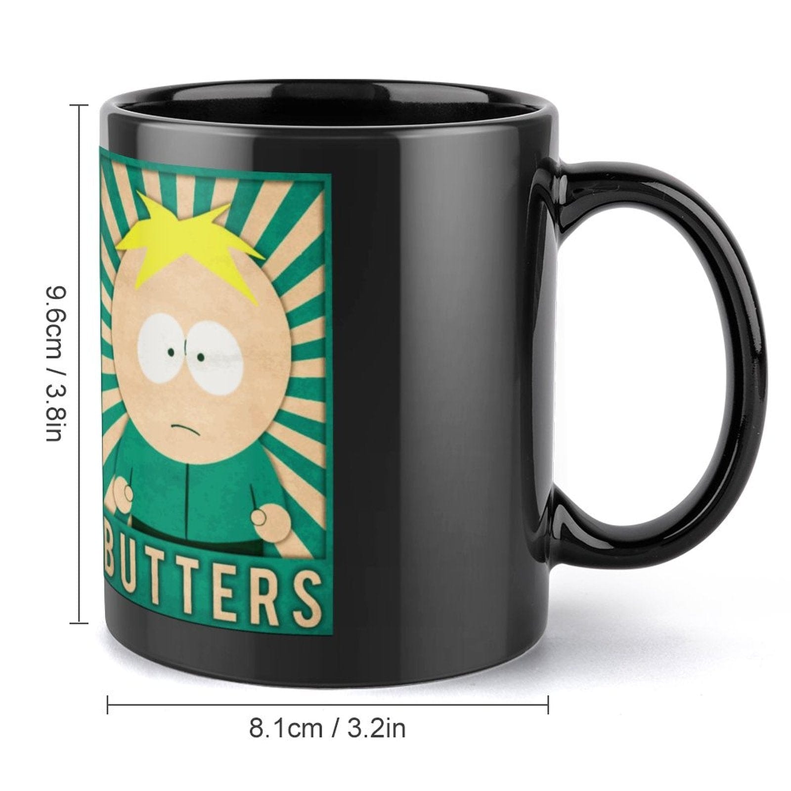 SALE-Personal Design Black / One size Personalized Photo Coffee Mugs with Identical Patterns
southpark butters