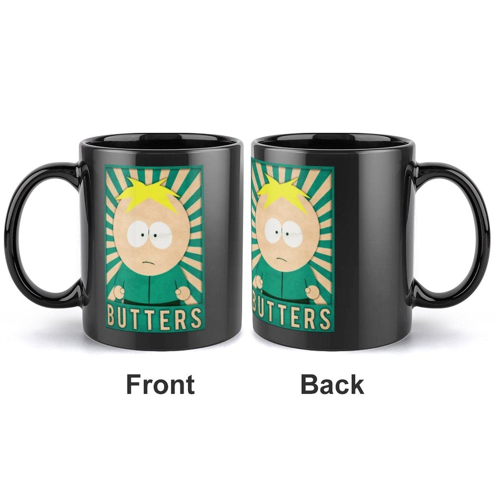 SALE-Personal Design Black / One size Personalized Photo Coffee Mugs with Identical Patterns
southpark butters