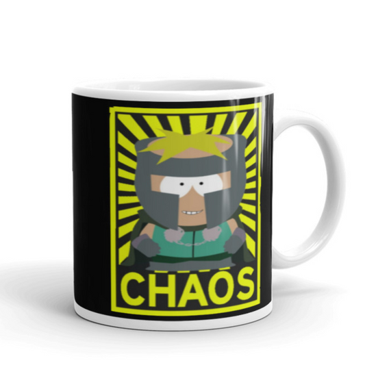 Williamsmugstore black professor chaos southpark  mug -southpark gifts