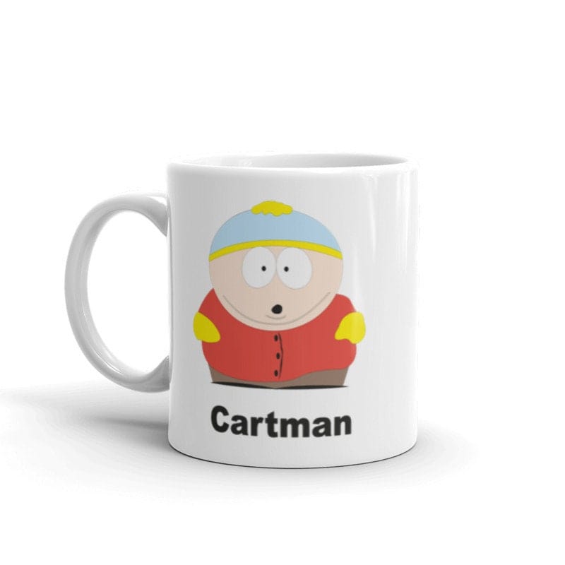 Williamsmugstore cartman named mug  -southpark gifts,handmade southpark mug,southpark gifts,90s cartoon mug