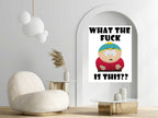 Williamsmugstore eric cartman poster , southpark wall art, southpark cartman poster
