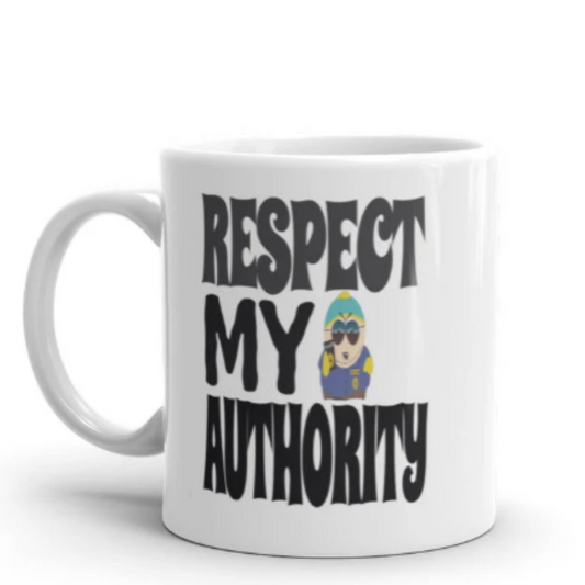 Williamsmugstore eric cartman  Southpark mug, respect my authoritah