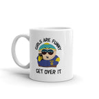Williamsmugstore girls are funny eric cartman  -southpark gifts,southpark gifts, eric cop cartman mug