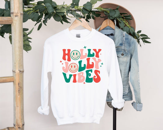 Williamsmugstore Holly Jolly Christmas Sweater,Christmas Sweater ,Family sweater
