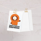 Williamsmugstore kenny mccormick greeting card , southpark birthday card ,