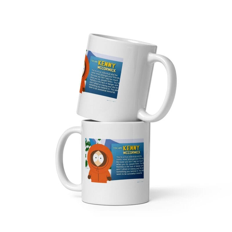 Williamsmugstore kenny mccormick southpark mug   gifts,90s coffee mug gifts