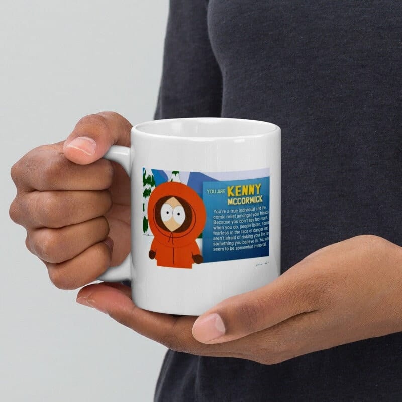 Williamsmugstore kenny mccormick southpark mug   gifts,90s coffee mug gifts