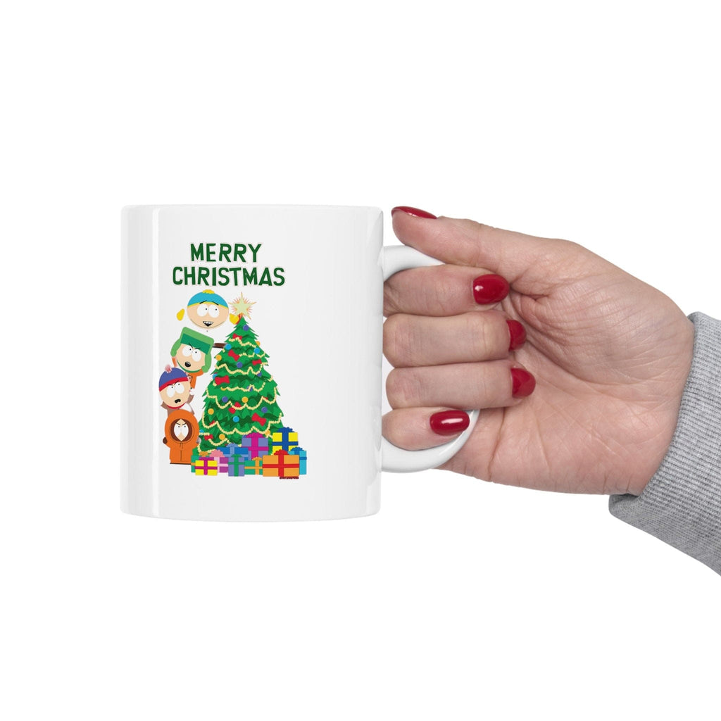 Williamsmugstore merry xmas you guys southpark mug  ,90s animated cartoon