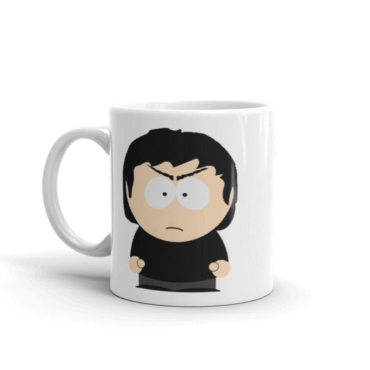 Williamsmugstore MUGS damien thorn southpark southpark , ceramic southpark mug