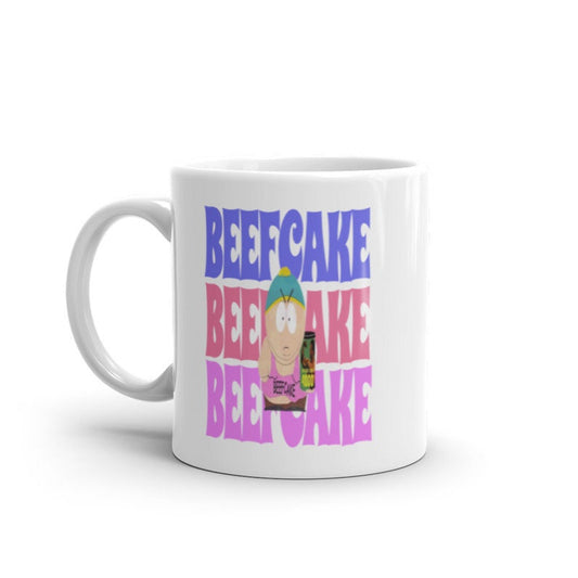 Williamsmugstore MUGS eric cartman beefcake mug , southpark mug gifts