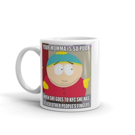 Williamsmugstore MUGS -eric catrtman southpark mug ,southpark gifts