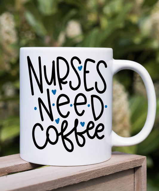 Williamsmugstore MUGS White Funny nurse mug , Nurse Gift Mug
