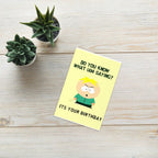 Williamsmugstore QUANTITY butters greeting card ,birthday card ,southpark birthday card southpark |