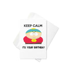 Williamsmugstore QUANTITY eric cartman  greeting card ,southpark birthday card