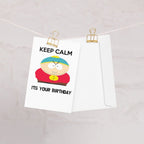 Williamsmugstore QUANTITY eric cartman  greeting card ,southpark birthday card