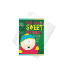 Williamsmugstore QUANTITY eric cartman  greeting card ,southpark birthday card southpark , A6 Card