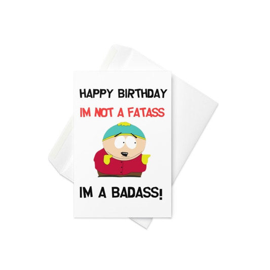 Williamsmugstore QUANTITY / Purple eric cartman  greeting card ,birthday card southpark birthday card