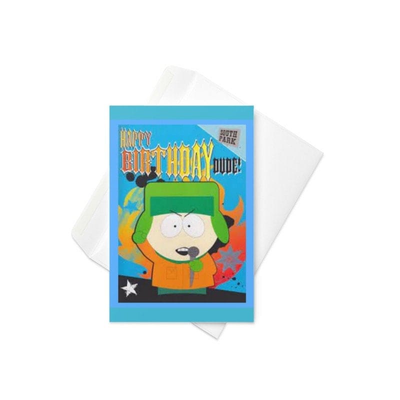 Williamsmugstore QUANTITY southpark birthday card ,  klye A6 Card