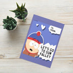 Williamsmugstore QUANTITY Stan marsh  greeting card,southpark birthday card