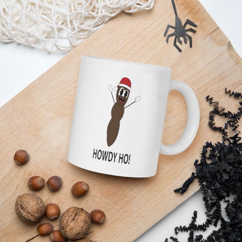 Williamsmugstore south park mr hanky christmas  poo, handmade ceramic southpark mug,90s animated cartoon,southpark gifts