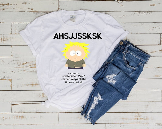 Williamsmugstore southpark butters t shirt - butters  name meme , southpark t shirt , animated cartoon,90s t shirt ,gift for fans of southpark,
