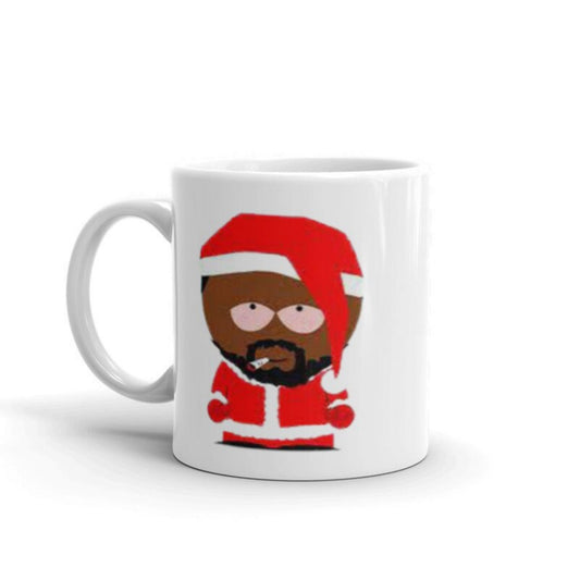 Williamsmugstore southpark chef as santa , southpark mug,90s animated cartoon