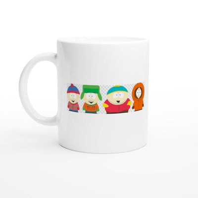 southpark crew  , handmade ceramic southpark mug,90s animated cartoon,southpark gifts,90smug