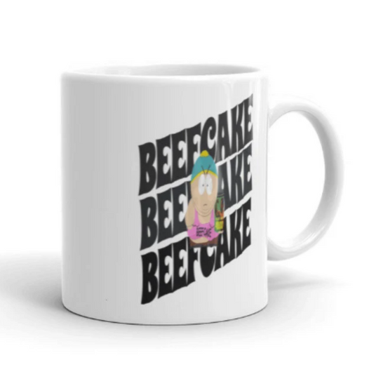 Williamsmugstore southpark eric cartman, beefcake mug ,southpark ifts