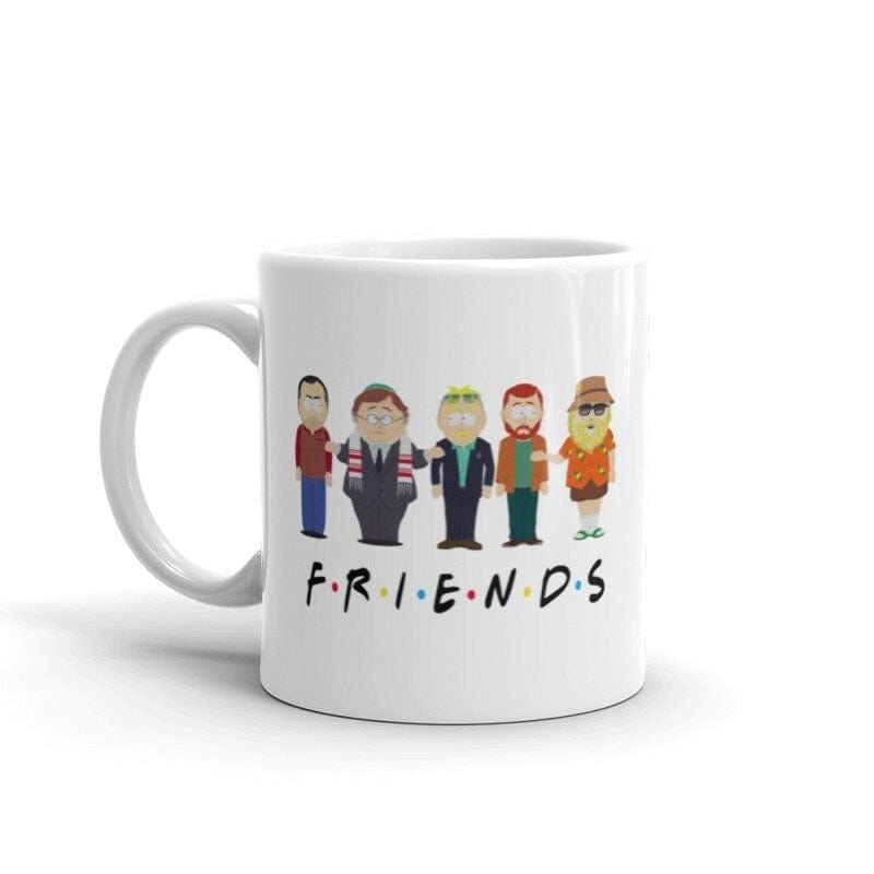 Williamsmugstore southpark friends united mug ,southpark gifts,90s cartoon mug,