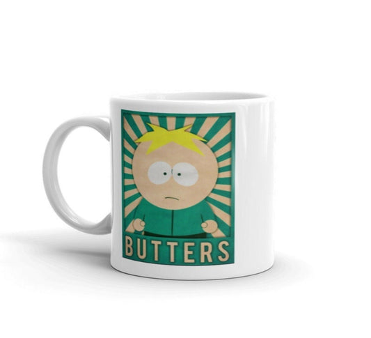 Williamsmugstore SOUTHPARK MUG butters collectors card  southpark ceramic  mug