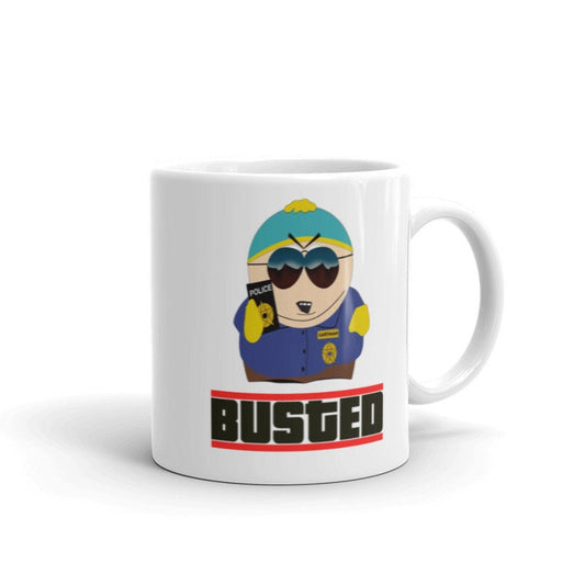 Williamsmugstore SOUTHPARK MUG eric cartman busted  -southpark gifts,southpark mug