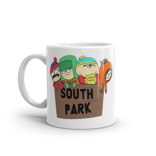 Williamsmugstore SOUTHPARK MUG eric cartman cop ,respect my authoriath, southpark mug